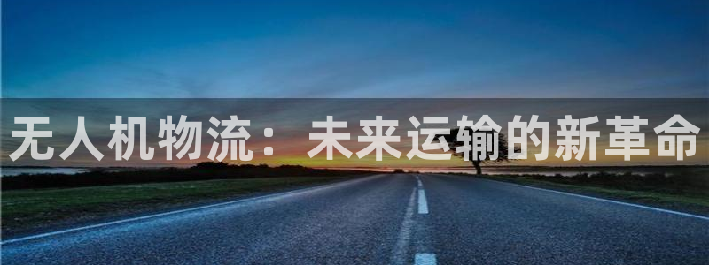 豪门国际现在狂杀：无人机物流：未来运